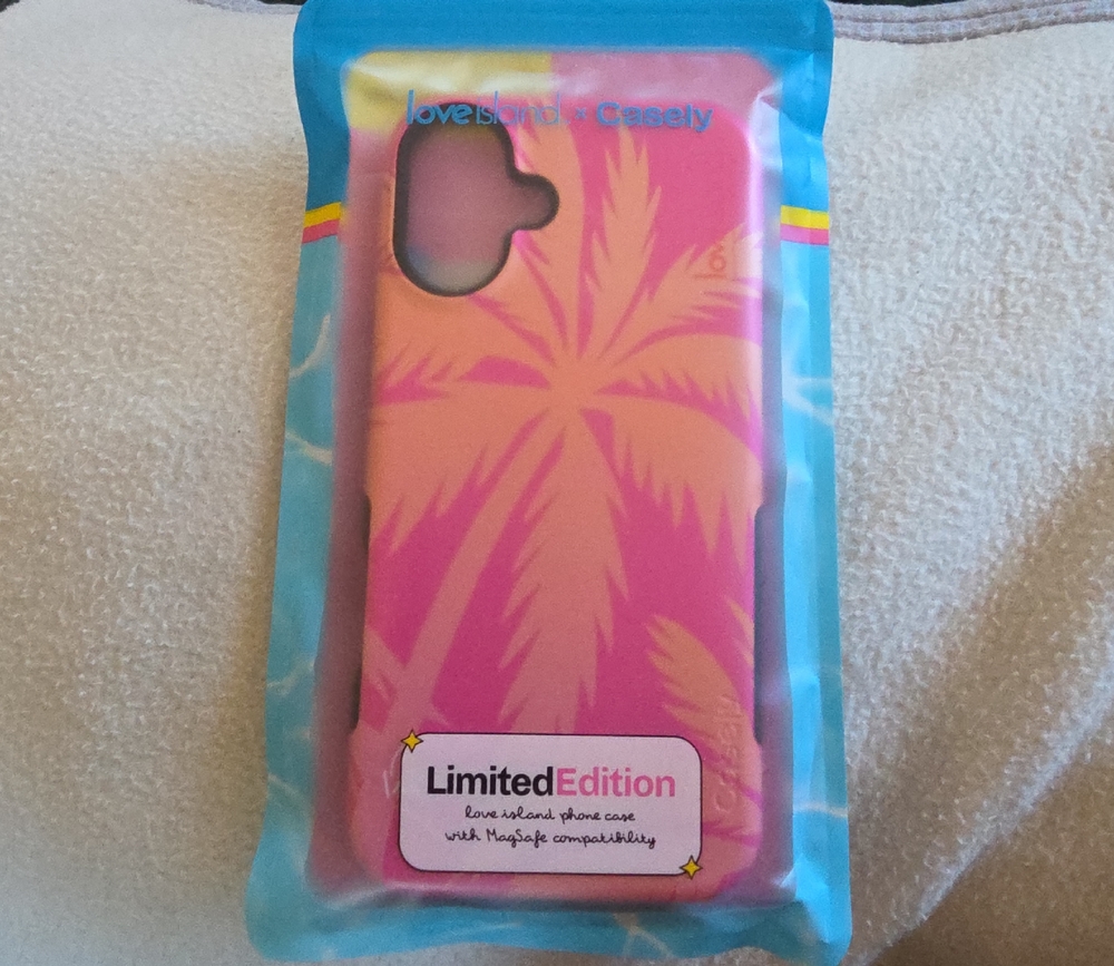 Casetify Tropical Pink and Orange Phone Case